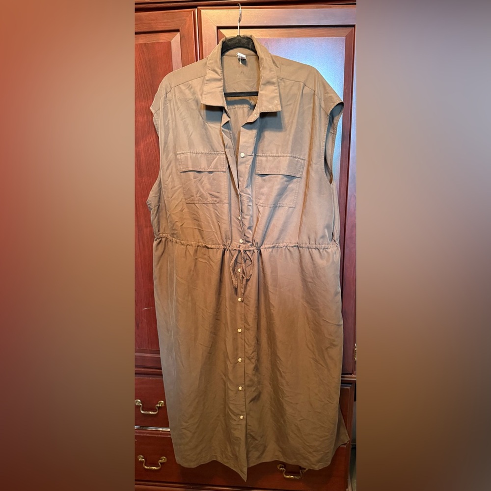 Old Navy Olive Dress